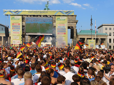 Foto Leinwand und Fans - Berlin