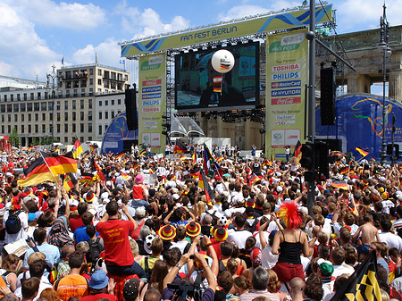 Foto Empfang der Nationalmannschaft