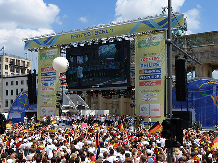 Empfang der Nationalmannschaft Fotos