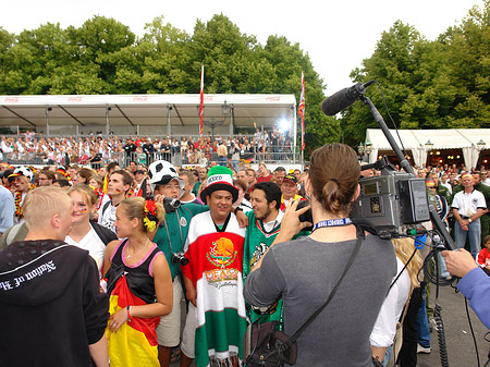 Foto Fans aus Portugal - Berlin