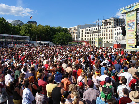 Fotos Tribünen am Brandenburger Tor