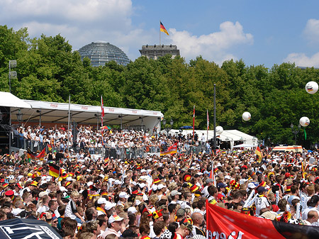 Foto Tribünen am Brandenburger Tor