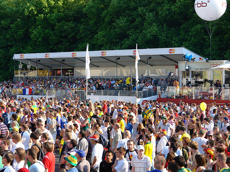 Foto Tribünen am Brandenburger Tor