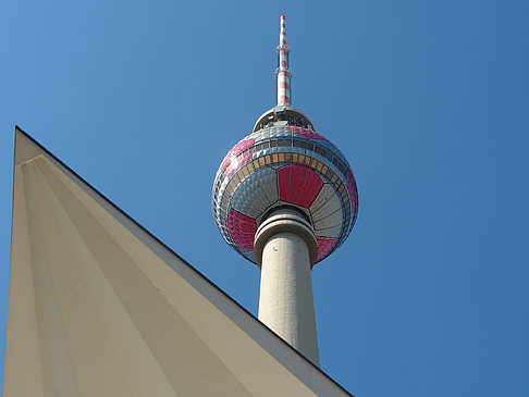 Foto Fernsehturm mit Ecke - Berlin