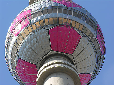 Foto Fernsehturm Nahaufnahme - Berlin