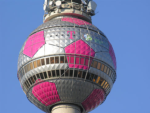 Foto Fernsehturm Nahaufnahme - Berlin