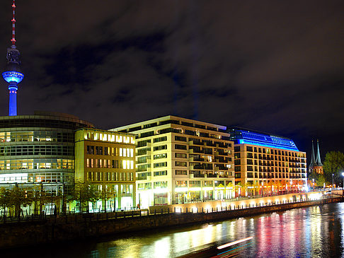 Spree und Fernsehturm Foto 