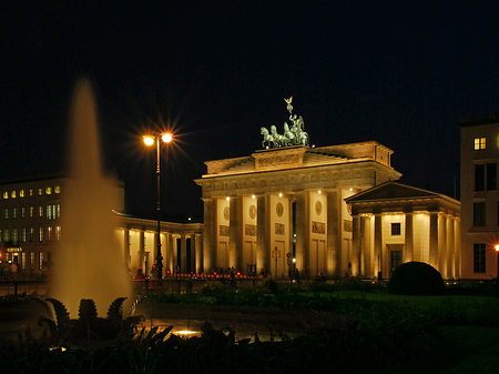 Fotos Brandenburger Tor bei Nacht | Berlin