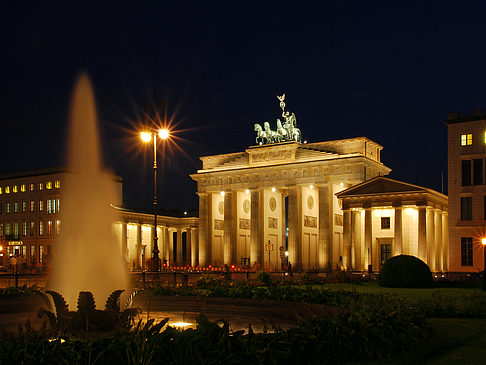 Fotos Brandenburger Tor bei Nacht | Berlin