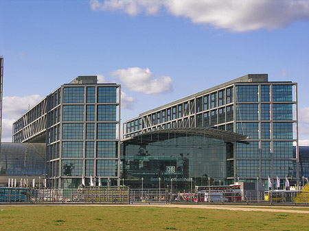 Foto Blick auf den Hauptbahnhof - Berlin