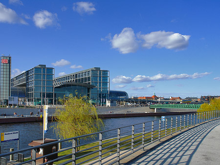 Foto Blick auf den Hauptbahnhof - Berlin