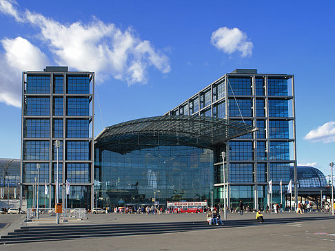 Blick auf den Hauptbahnhof