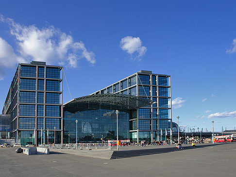 Blick auf den Hauptbahnhof Foto 