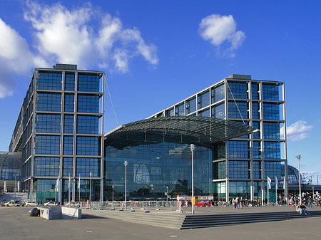 Blick auf den Hauptbahnhof