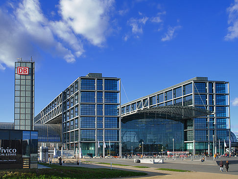 Blick auf den Hauptbahnhof Fotos