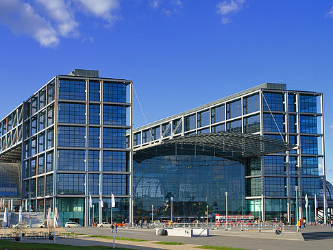 Blick auf den Hauptbahnhof Fotos