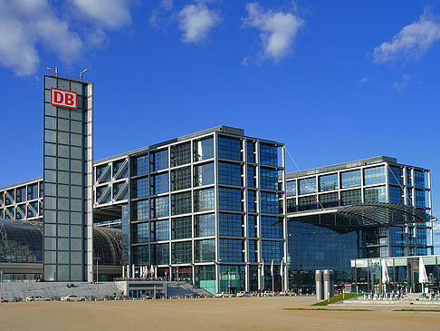 Foto Blick auf den Hauptbahnhof - Berlin