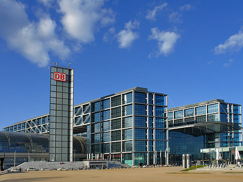 Foto Blick auf den Hauptbahnhof - Berlin