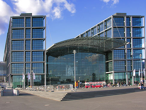 Blick auf den Hauptbahnhof Fotos