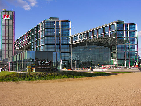 Foto Blick auf den Hauptbahnhof - Berlin