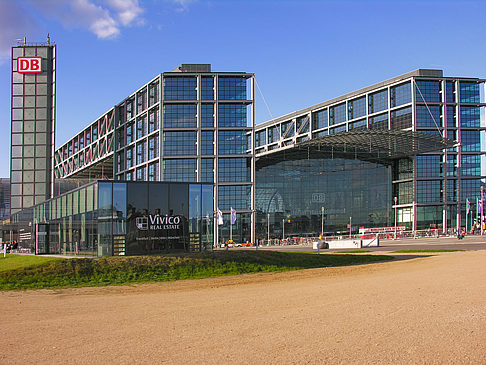 Foto Blick auf den Hauptbahnhof