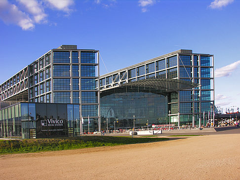 Blick auf den Hauptbahnhof Fotos