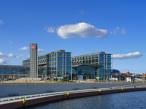 Foto Blick auf den Hauptbahnhof - Berlin