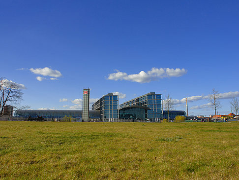 Blick auf den Hauptbahnhof Foto 