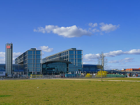 Foto Blick auf den Hauptbahnhof - Berlin