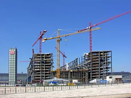 Lehrter Bahnhof-Baustelle Foto 