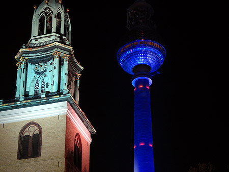 Foto Marienkirche und Fernsehturm