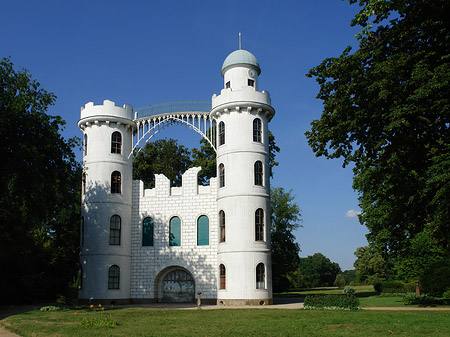 Foto Schloss auf der Pfaueninsel