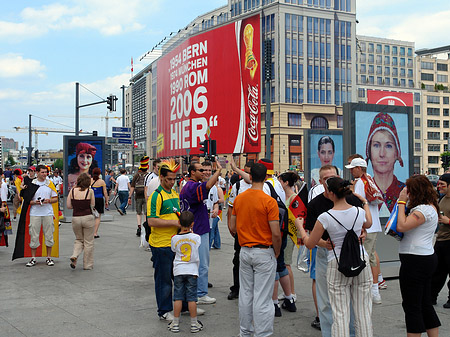 Foto Coca-Cola Werbung - Berlin