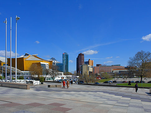 Foto Philharmonie und Potsdamer Platz