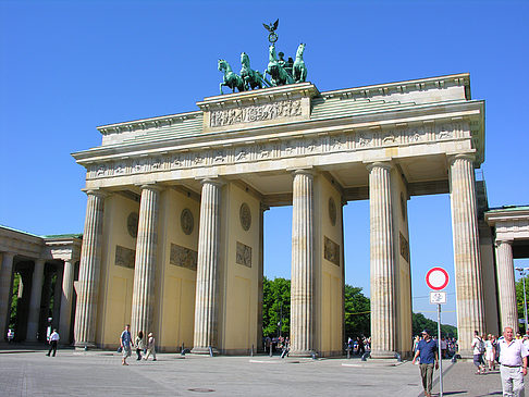 Foto Brandenburger Tor - Berlin