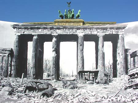 Foto Brandenburger Tor - Berlin