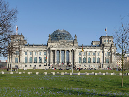 Foto Parkanlage am Reichstag - Berlin