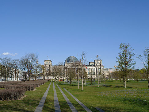 Blick auf Reichstag