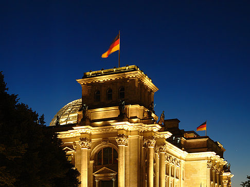 Foto Reichstag bei Nacht - Berlin