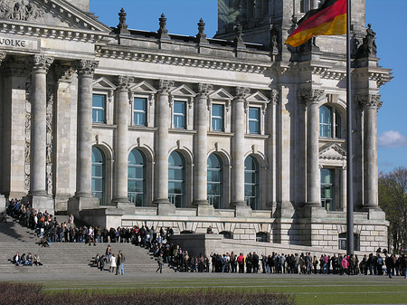 Fotos Touristen am Reichstag