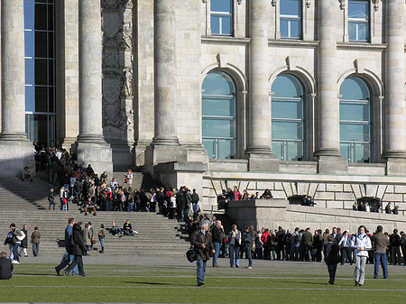 Fotos Touristen am Reichstag