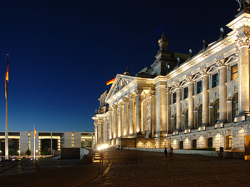 Fotos Reichstag bei Nacht