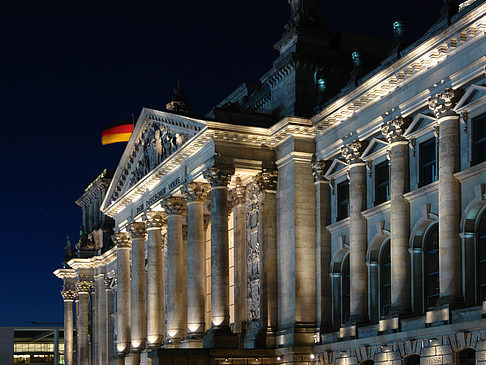 Foto Reichstag bei Nacht - Berlin