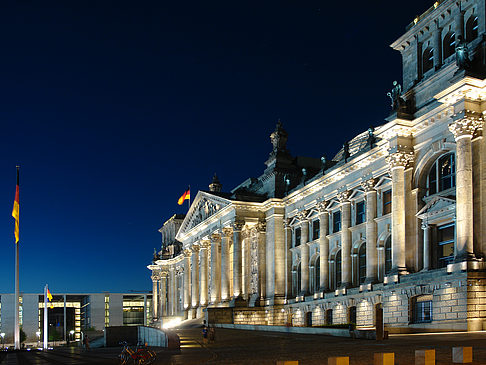 Foto Reichstag bei Nacht - Berlin