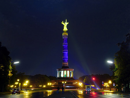 Foto Straße des 17. Juni und Siegessäule - Berlin