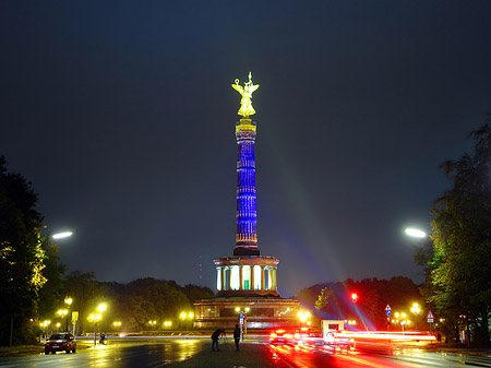 Foto Straße des 17. Juni und Siegessäule - Berlin