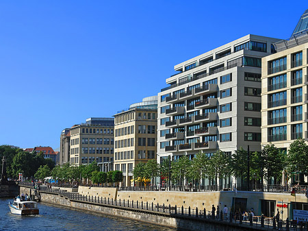 Blick von der Liebknecht-Brücke