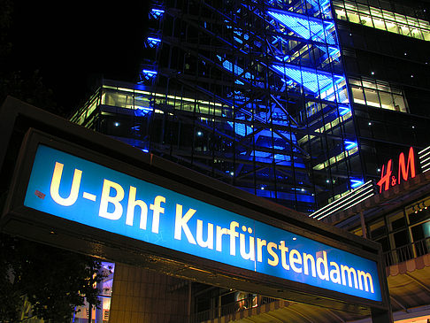 Foto U-Bahnhof Kurfürstendamm