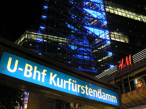 Foto U-Bahnhof Kurfürstendamm - Berlin