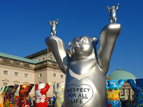 Foto Bebelplatz zur WM 2006